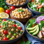 ???? Salades Complètes et Protéinées