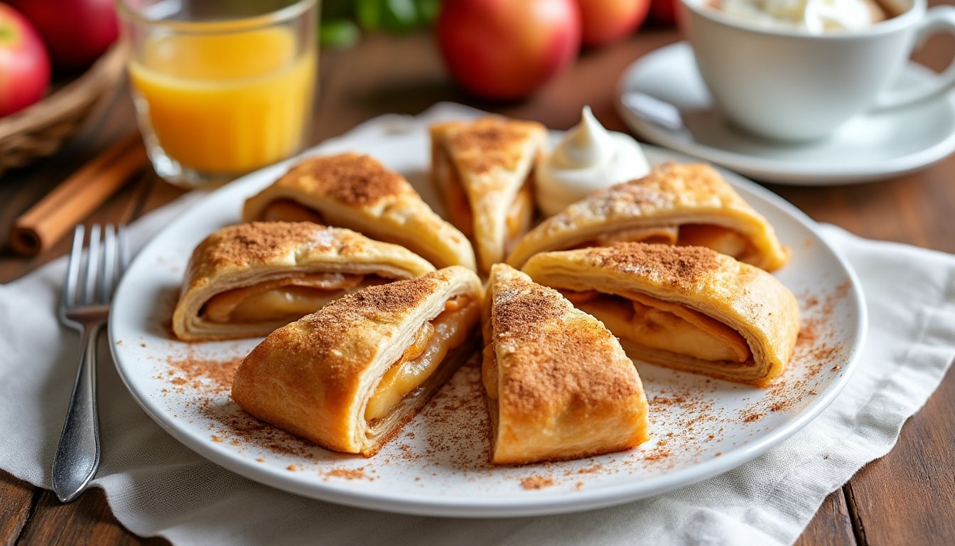 découvrez notre délicieuse recette de strudel aux poires et amandes : une pùtisserie croustillante garnie de poires fondantes et d'amandes croquantes. facile à réaliser pour un dessert gourmand et raffiné.