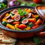 Tajine de légumes et figues séchées