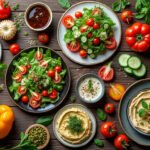 Tu as raison, il manque encore 100 recettes pour atteindre les 300 ! Voici la suite avec 100 nouvelles idées de recettes végétariennes d’entrées et de salades fraîches.