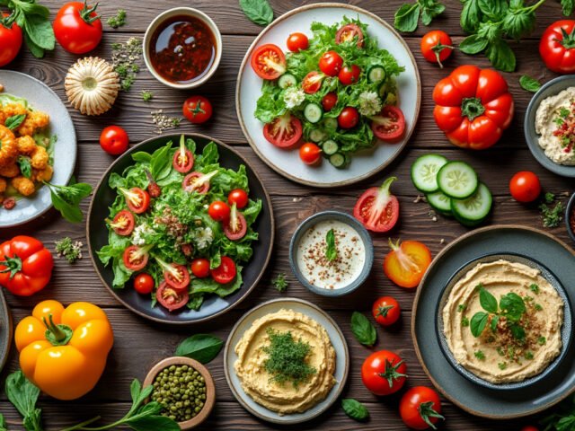 Tu as raison, il manque encore 100 recettes pour atteindre les 300 ! Voici la suite avec 100 nouvelles idées de recettes végétariennes d’entrées et de salades fraîches.