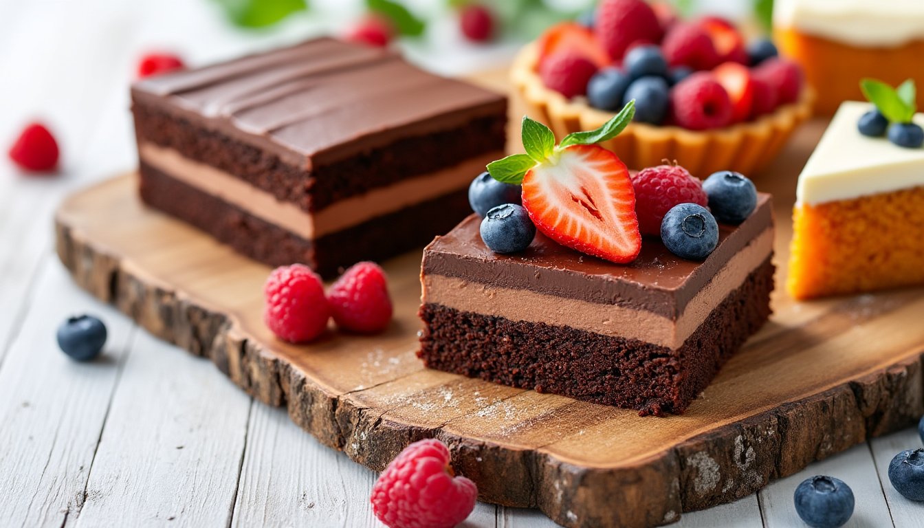 découvrez les 100 nouvelles idées de desserts végétariens gourmands pour enrichir votre liste et atteindre 300 recettes délicieuses ! inspirez-vous d'options originales et savoureuses pour varier vos plaisirs sucrés, sans compromis sur la gourmandise.