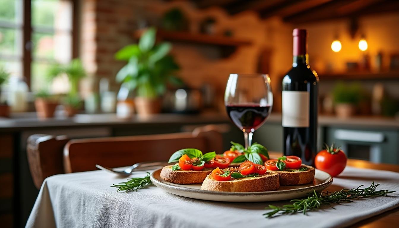 découvrez notre recette savoureuse de bruschettas aux champignons et thym : un apéritif facile à préparer, parfait pour régaler vos invités avec des saveurs authentiques et gourmandes.