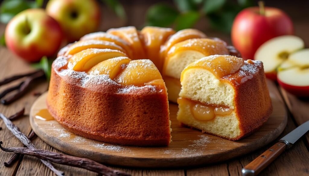 découvrez notre recette gourmande de cake à la compote de pommes et vanille : un gâteau moelleux, facile à réaliser, parfait pour le petit-déjeuner ou le goûter. savourez un dessert parfumé et léger, sans beurre !