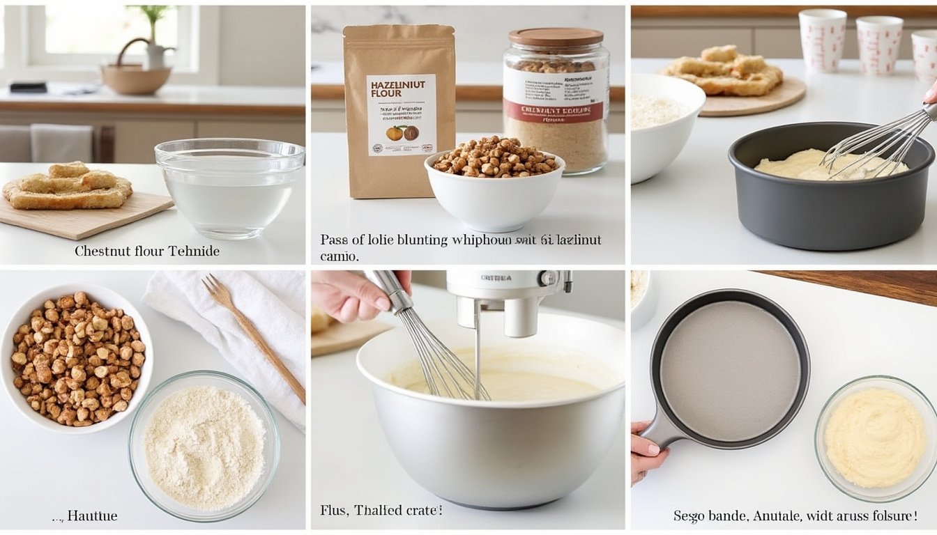 découvrez notre recette de cake à la farine de châtaigne et noisettes : un gâteau moelleux, savoureux et sans gluten, parfait pour le goûter ou le petit-déjeuner. facile à préparer et riche en saveurs automnales !