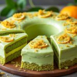 Cake à la pistache et zestes d’orange