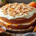 Cake aux carottes et amandes effilées