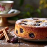 Cake aux pruneaux et cannelle