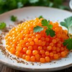 Caviar de carottes au cumin et coriandre