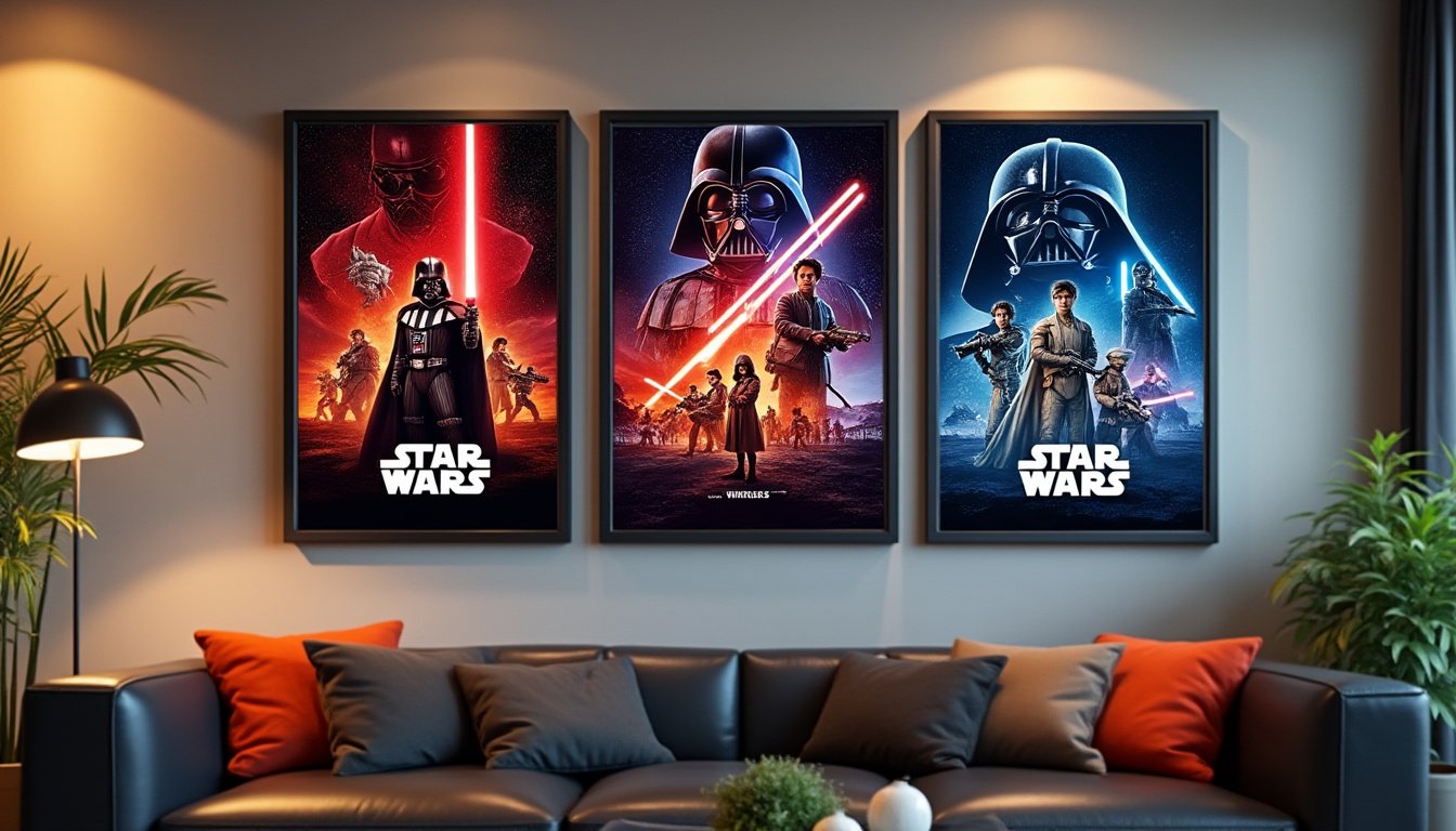 explorez notre sélection exclusive d'affiches star wars : des designs uniques pour sublimer votre décoration et ravir tous les fans de la saga emblématique.