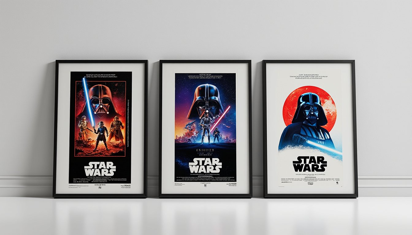 plongez dans l'univers star wars avec notre sélection exclusive d'affiches. idéal pour décorer votre intérieur ou offrir un cadeau unique aux fans de la saga !