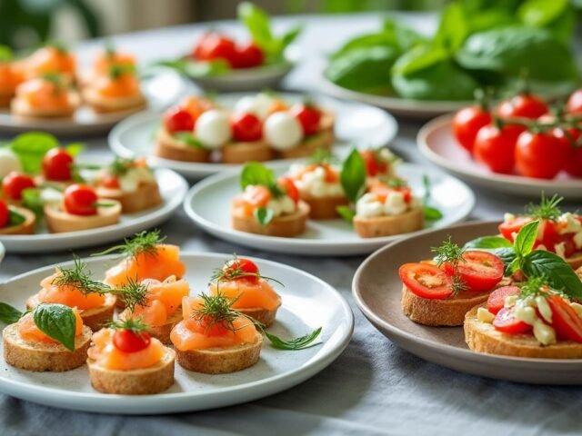 ???? Entrées Légères et Apéritives