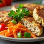 Galettes de flocons d’avoine aux légumes