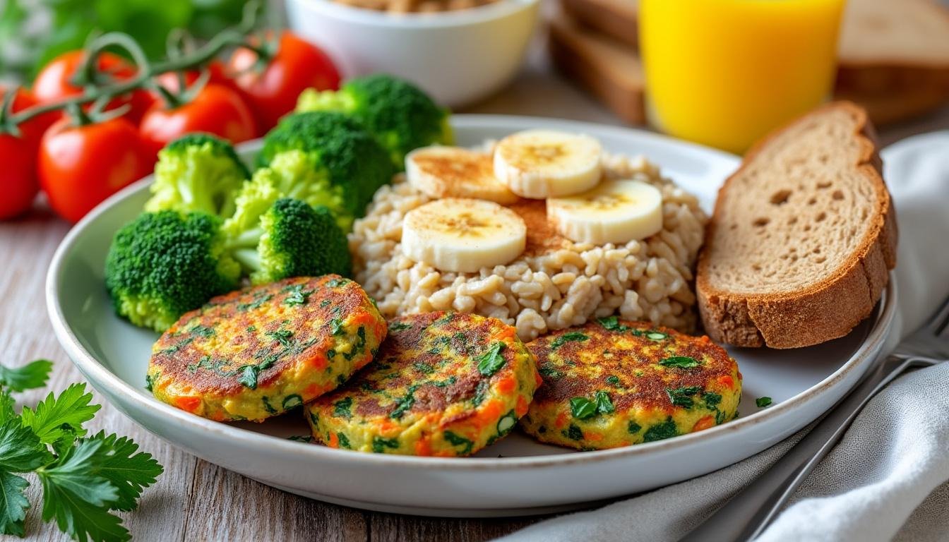 découvrez notre recette simple et saine de galettes de flocons d’avoine aux légumes : un plat équilibré, facile à préparer et parfait pour un repas végétarien savoureux !