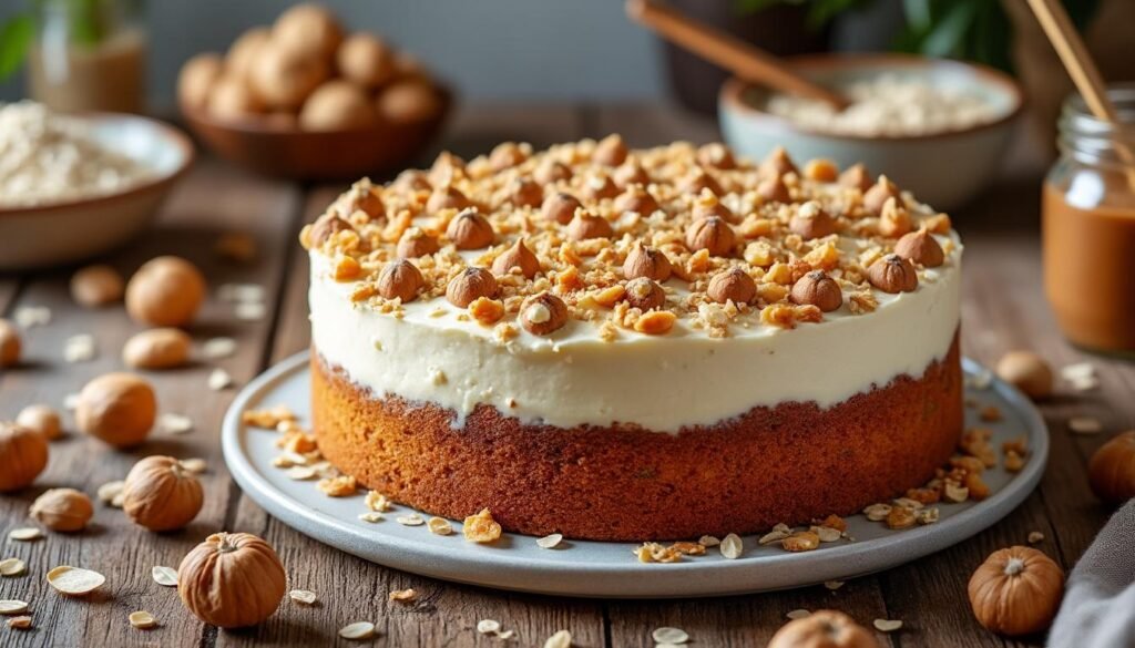 découvrez notre recette gourmande de gâteau au lait d’avoine et noisettes, moelleux et savoureux, idéale pour un goûter sain et original. facile à réaliser, sans lactose et pleine de saveurs naturelles !