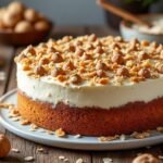 Gâteau au lait d’avoine et noisettes