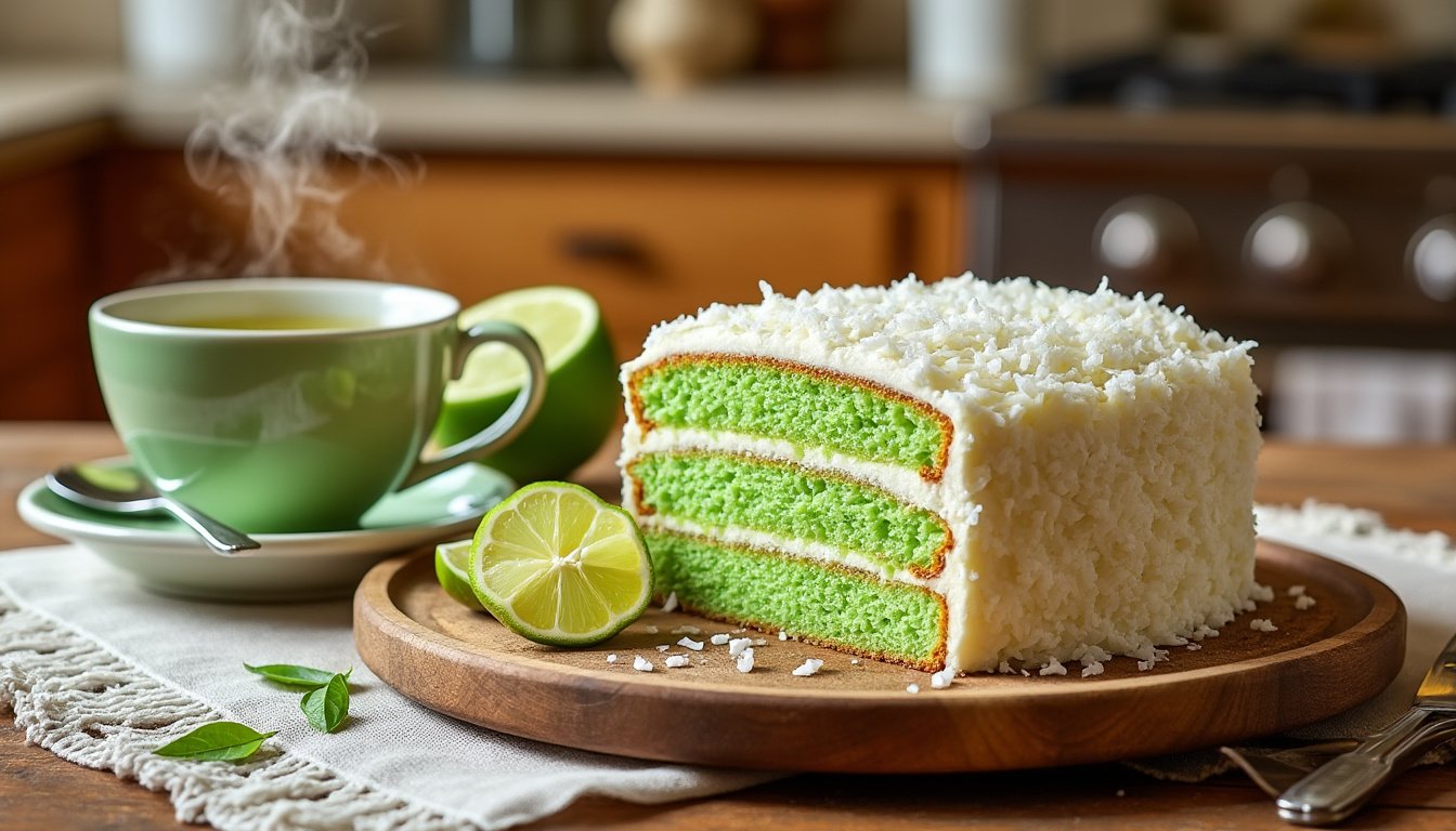 découvrez notre recette gourmande de gâteau au lait de coco et citron vert : un dessert moelleux, parfumé et facile à préparer, parfait pour apporter une touche exotique à vos goûters ou repas de fête !