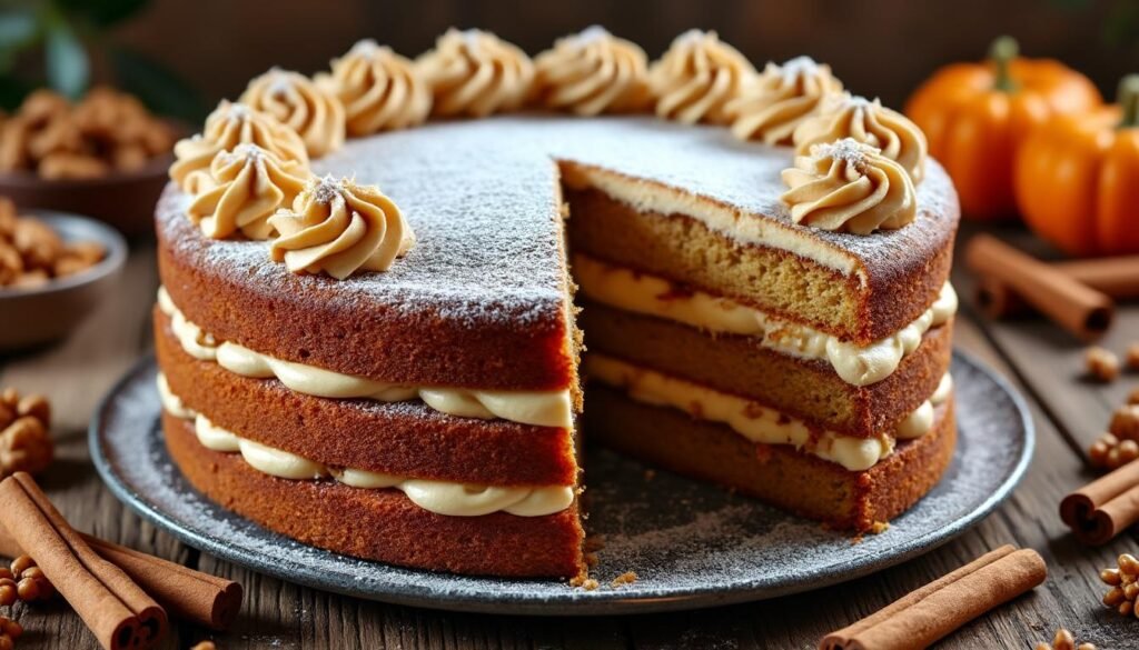 savourez un délicieux gâteau moelleux aux noix et épices douces, parfait pour accompagner vos pauses gourmandes. recette facile et parfumée pour régaler petits et grands en toutes occasions.