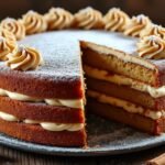 Gâteau aux noix et épices douces