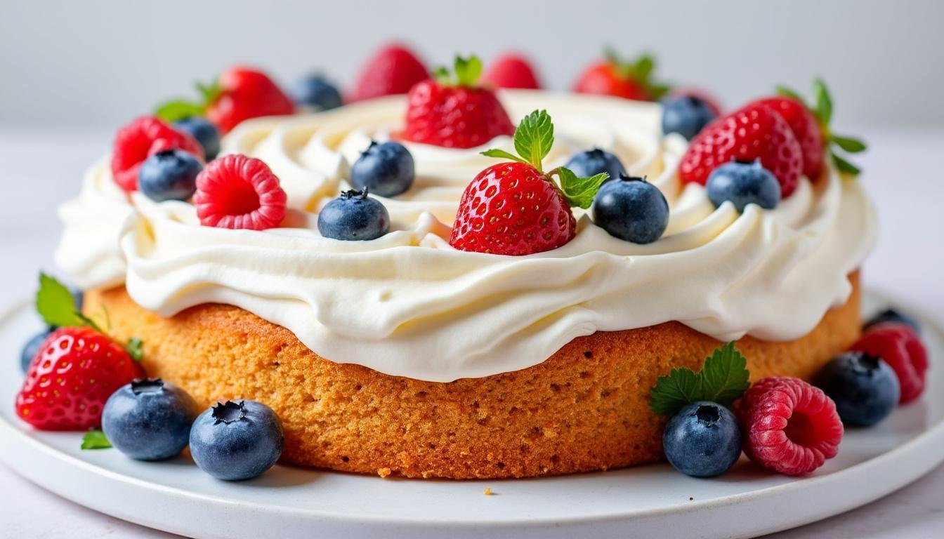 découvrez notre recette facile de gâteau moelleux aux fruits rouges et yaourt végétal : un dessert gourmand, léger et parfait pour ravir petits et grands, idéal pour une pause sucrée saine et savoureuse.