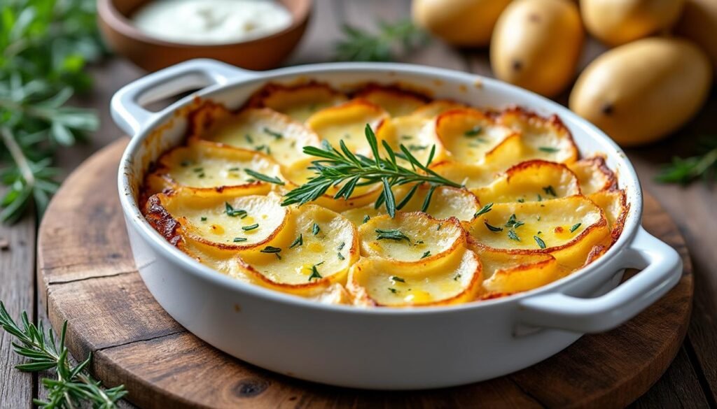 découvrez notre recette gourmande de gratin dauphinois revisité, préparé avec une crème végétale onctueuse. une alternative savoureuse et légère pour régaler tous les gourmets, idéale pour un repas convivial et sans lactose.
