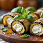 découvrez notre recette facile de mini roulés d’aubergines à la ricotta : une entrée légère et savoureuse, parfaite pour l’apéritif ou un repas estival. gourmand, rapide et végétarien !