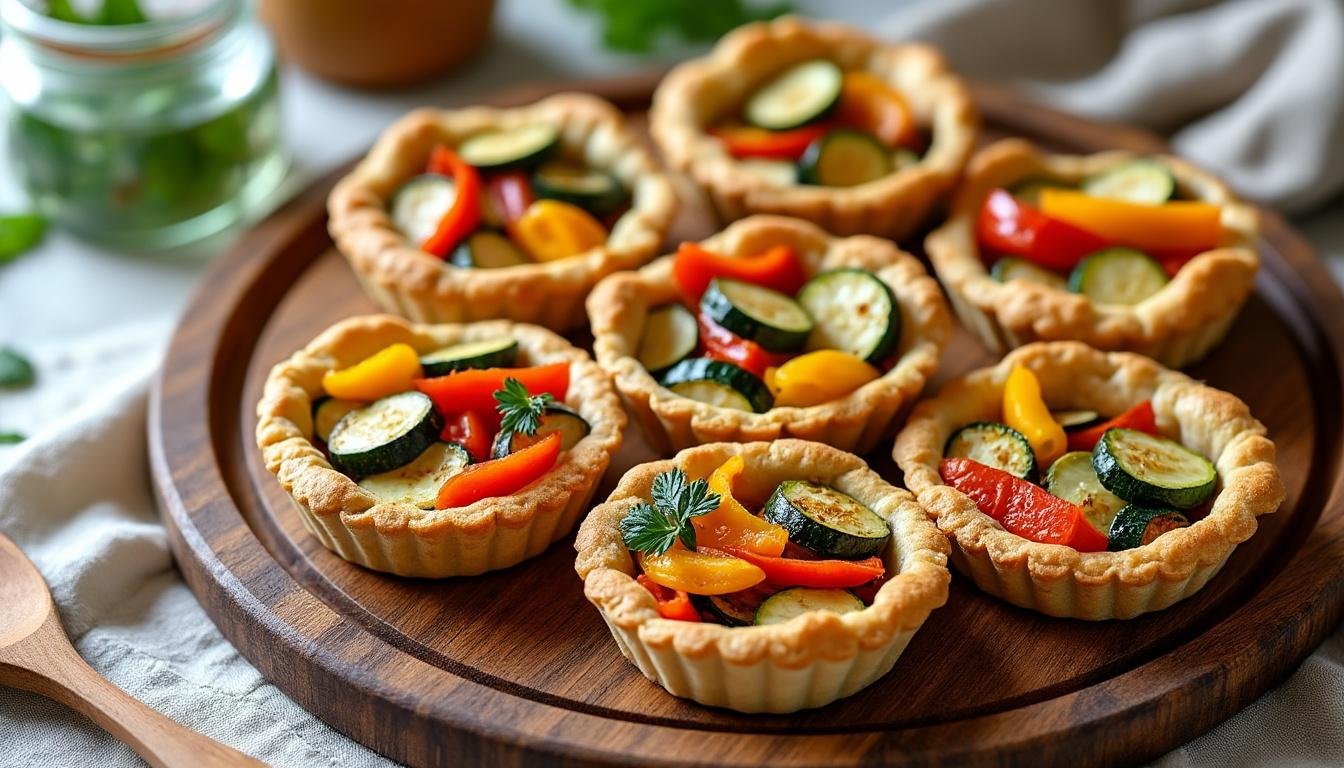 découvrez notre recette facile de mini tartelettes aux légumes et fromage frais : une idée savoureuse et colorée pour l’apéritif ou un buffet, alliant croquant des légumes et douceur du fromage. idéal pour épater vos invités !