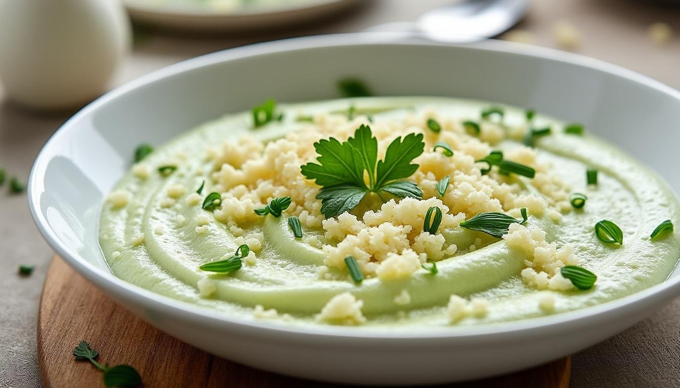 découvrez une délicieuse mousse de courgette au parmesan, une entrée légÚre et savoureuse parfaite pour surprendre vos convives lors de vos repas d'été !