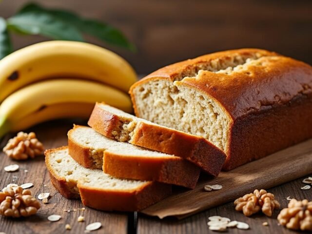 Recette healthy : banana bread moelleux sans sucre
