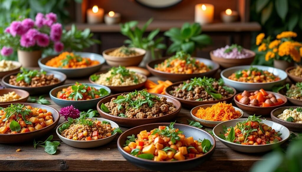 découvrez la suite d'une liste exceptionnelle de 300 plats végétariens gourmands et équilibrés. inspirez-vous pour varier vos repas et savourer une cuisine végétarienne saine, créative et pleine de saveurs !