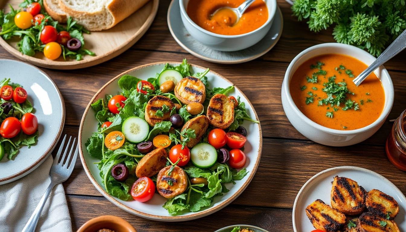 découvrez une liste complète de 300 plats végétariens gourmands et équilibrés. inspirez-vous de nos recettes savoureuses pour varier vos repas tout en adoptant une alimentation saine et pleine de saveurs !