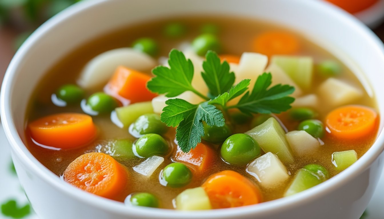 savourez un velouté onctueux de pois cassés relevé par la fraîcheur de la coriandre. une recette facile, saine et pleine de saveurs pour réchauffer vos repas d'hiver.