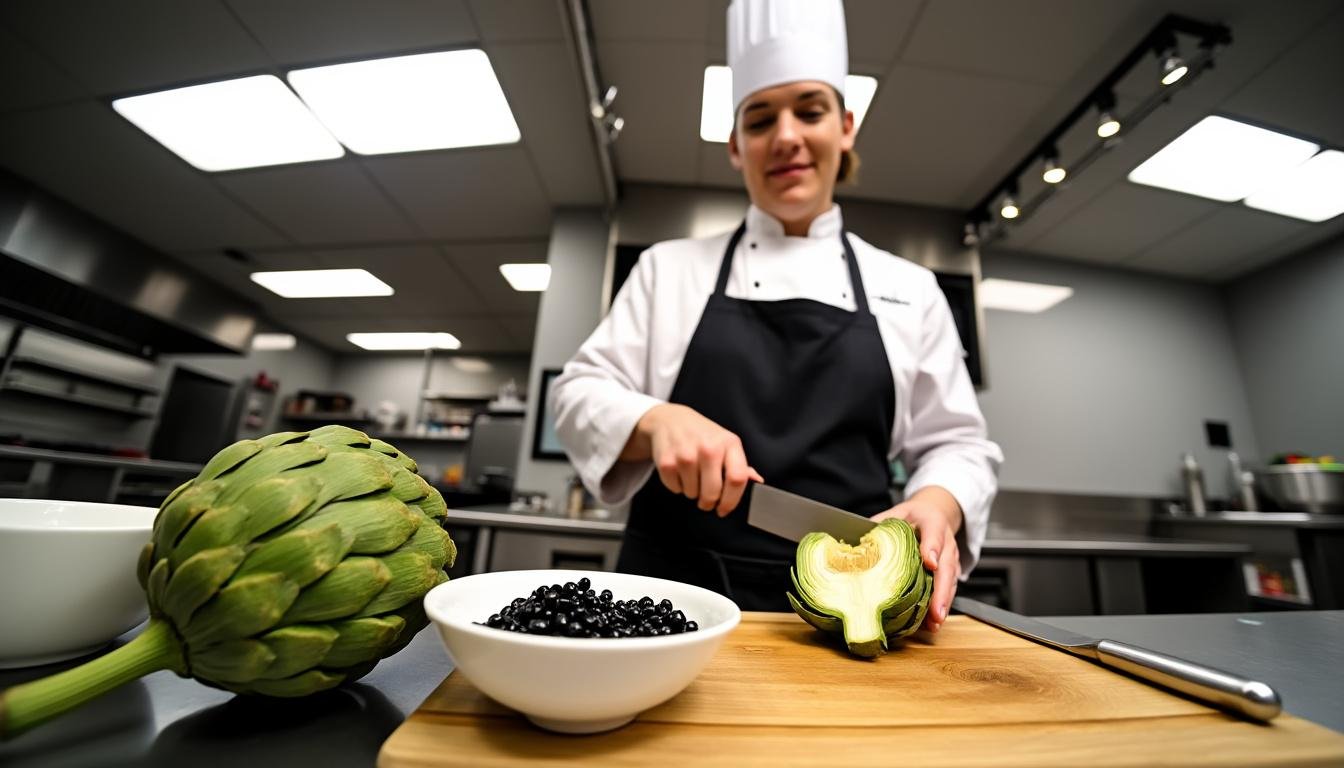 découvrez notre recette élégante de verrines à la crème d’artichauts et olives noires, idéale pour un apéritif raffiné ou une entrée festive. facile à réaliser et pleine de saveurs méditerranéennes !