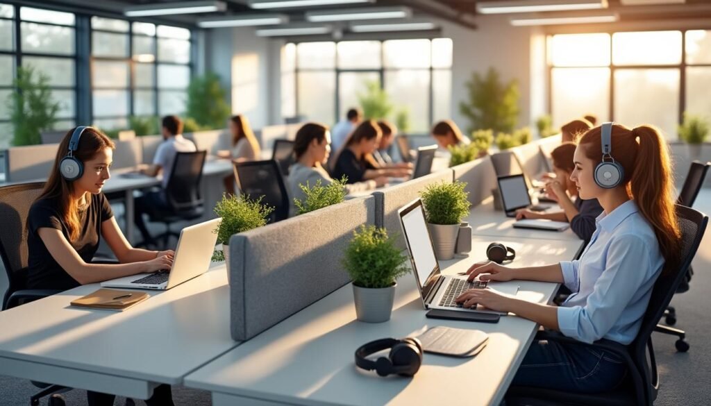 découvrez des astuces simples et économiques pour réduire le bruit en open space et améliorer la concentration au bureau.