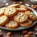 Biscuits à la farine de pois chiches et amandes