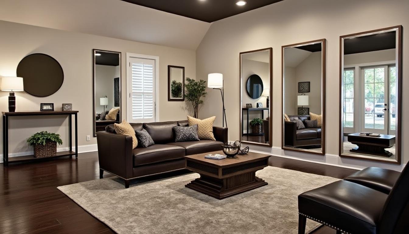 découvrez des astuces simples pour agrandir visuellement un petit salon grâce à l’utilisation stratégique de miroirs. maximisez l’espace et la luminosité de votre pièce avec ces conseils déco efficaces.