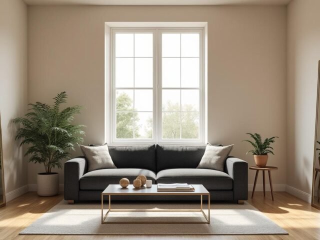 Comment agrandir visuellement un petit salon avec des miroirs