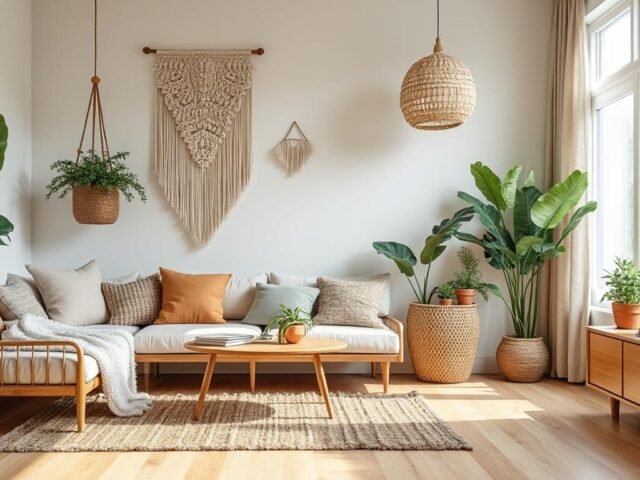 Comment donner un style bohème à un studio sans le surcharger