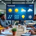 découvrez comment utiliser la météo d’équipe pour améliorer la communication au travail, avec un guide étape par étape et des exemples d’émojis adaptés à toutes les situations.