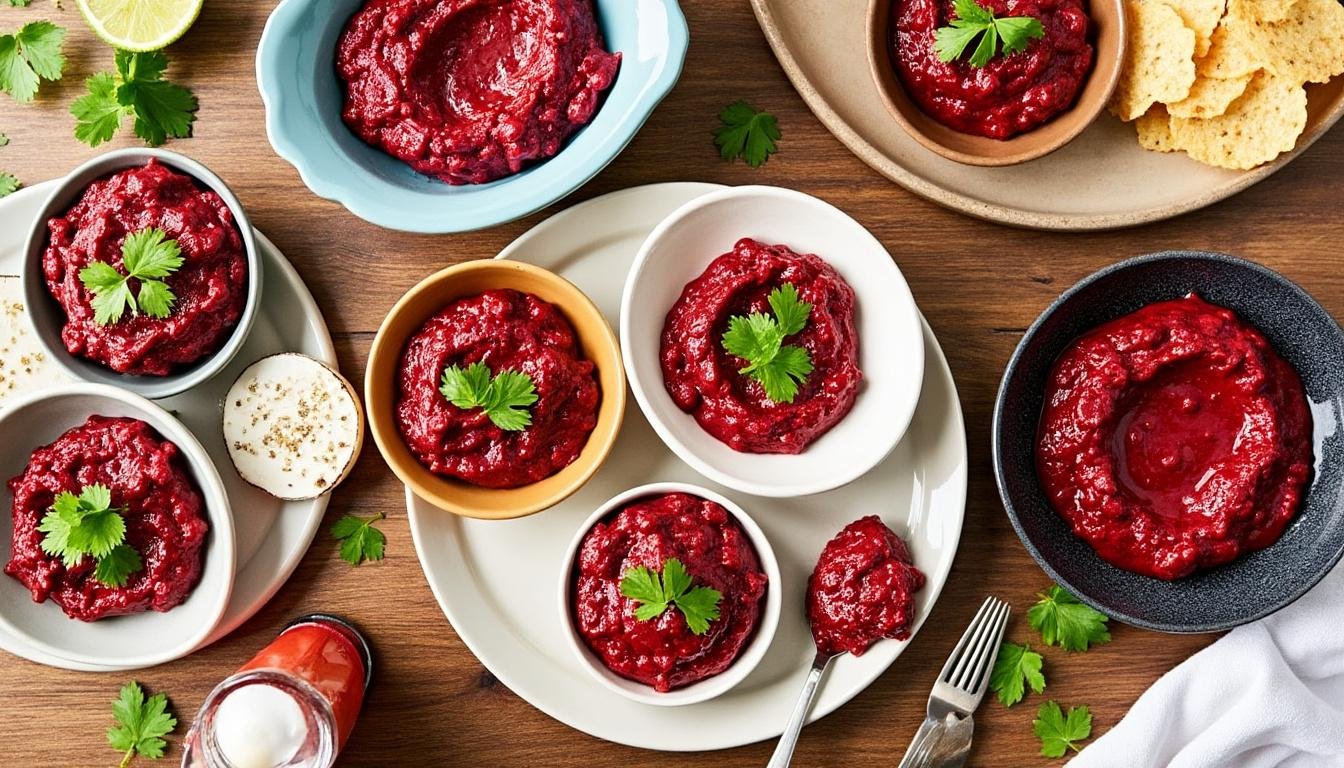 découvrez notre délicieux dip de haricots rouges et coriandre, parfait pour l’apéritif ! facile et rapide à préparer, il accompagnera vos légumes, chips et tartines avec une touche de fraîcheur et d’originalité.