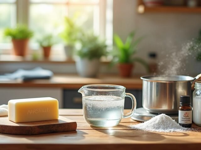 Faire sa lessive liquide maison au savon de Marseille (recette testée)