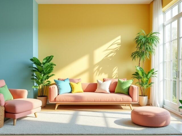 Les 5 couleurs qui rendent une pièce plus lumineuse