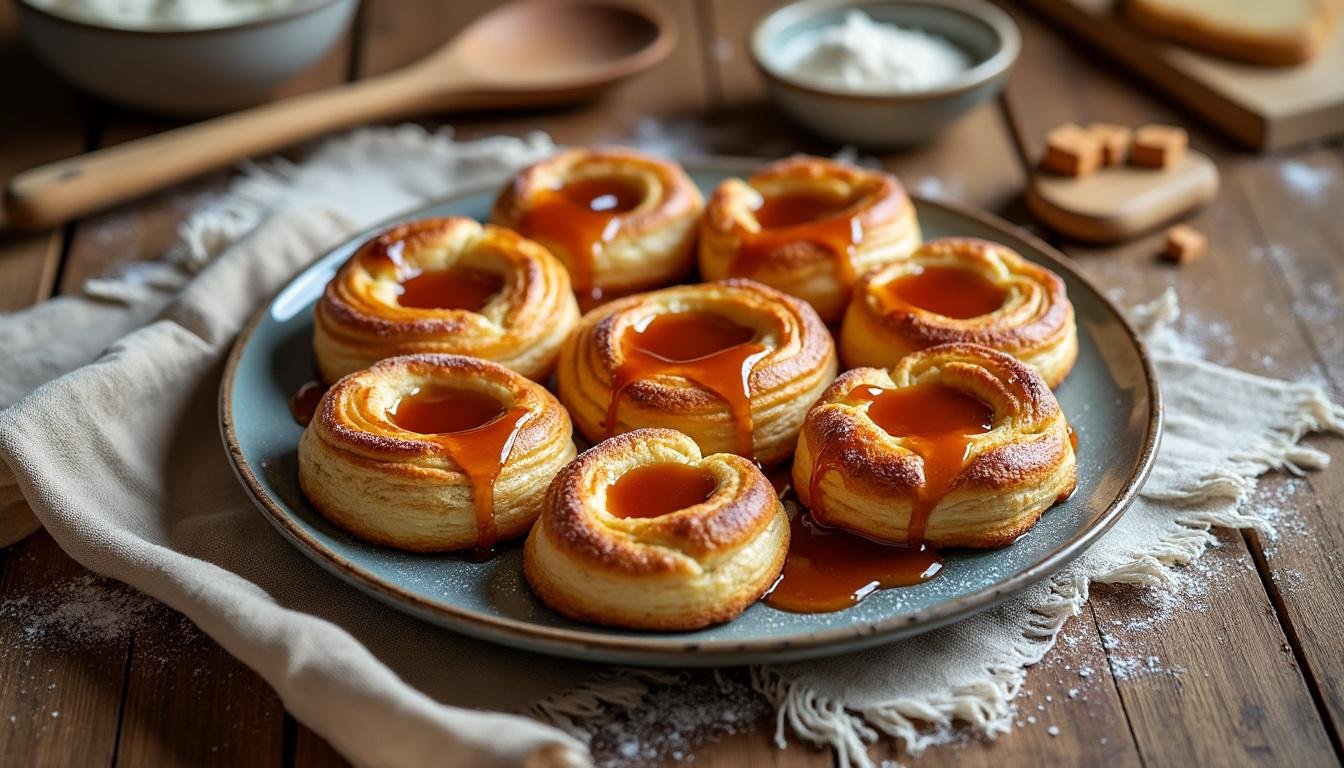découvrez nos palets bretons au caramel et à la vanille : un biscuit croustillant au bon beurre, mariant douceur de la vanille et gourmandise du caramel. idéal pour une pause sucrée authentique !