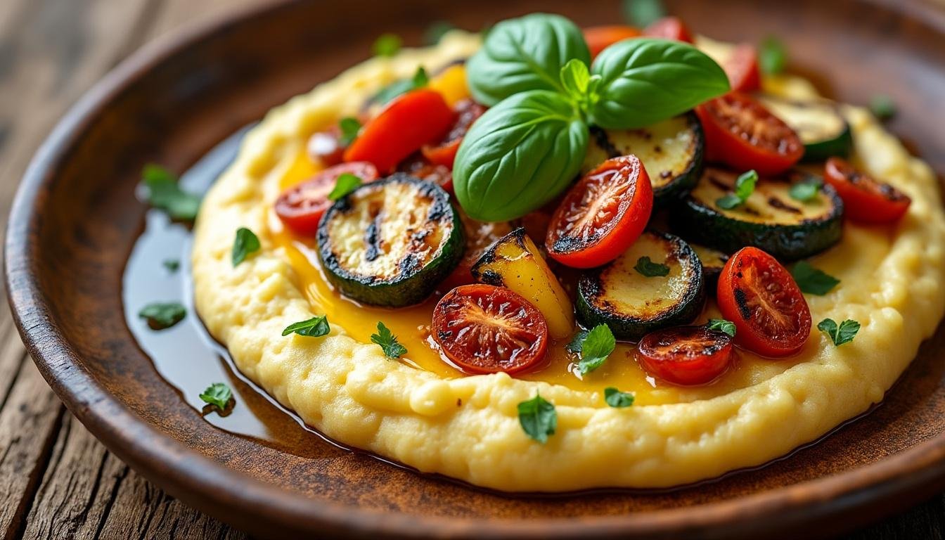 découvrez notre recette simple et gourmande de polenta crémeuse aux tomates séchées, parfaite pour un plat réconfortant et savoureux.
