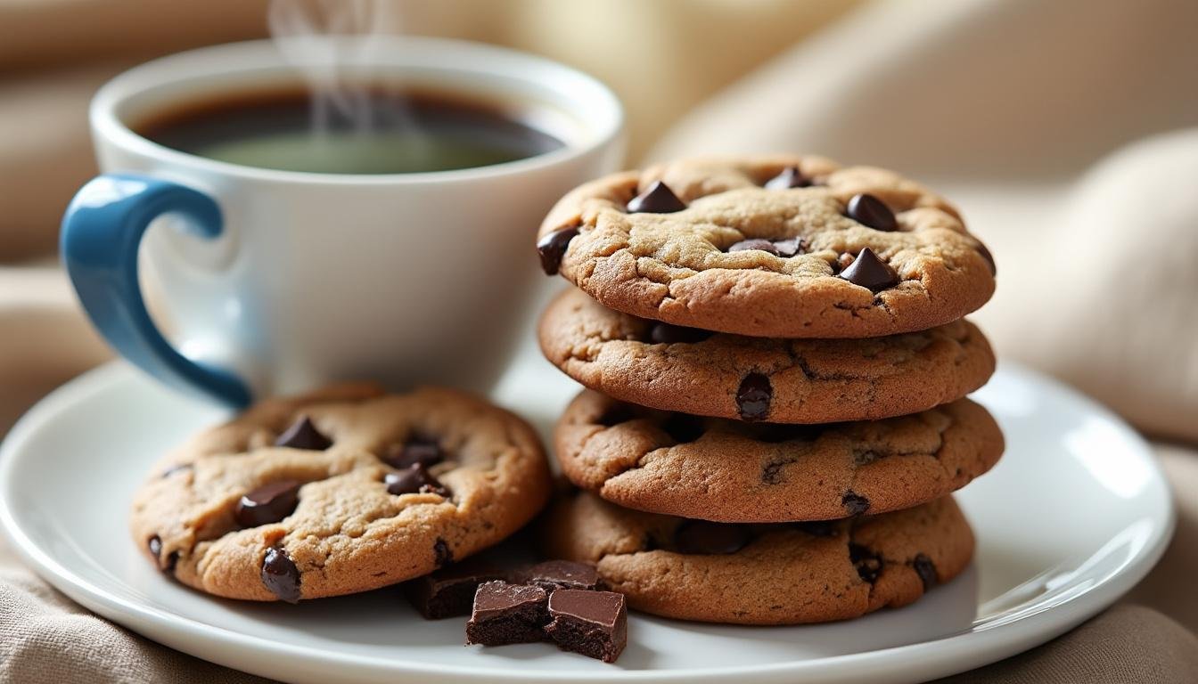 découvrez notre recette healthy de cookies moelleux au chocolat noir : une gourmandise saine, facile à préparer et parfaite pour une pause sucrée sans culpabilité. idéale pour les amateurs de chocolat !