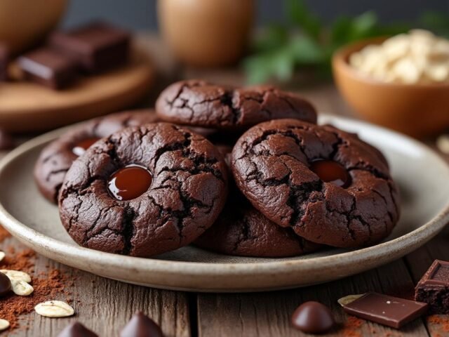 Recette healthy : cookies moelleux au chocolat noir