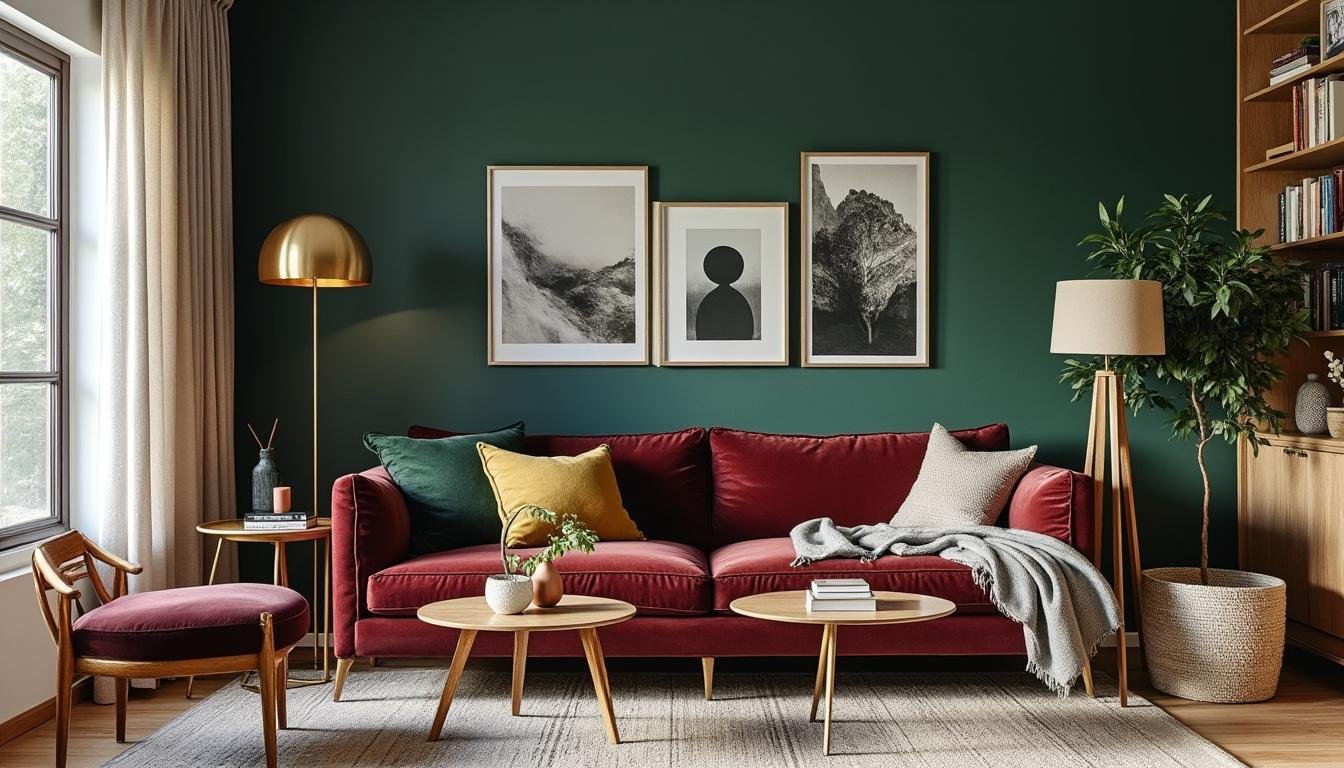 découvrez quelles teintes complémentaires du vert choisir pour embellir vos murs et créer une harmonie parfaite dans votre intérieur.