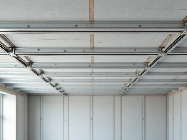 Rail placo plafond : à quelle distance les poser pour une bonne rigidité ?