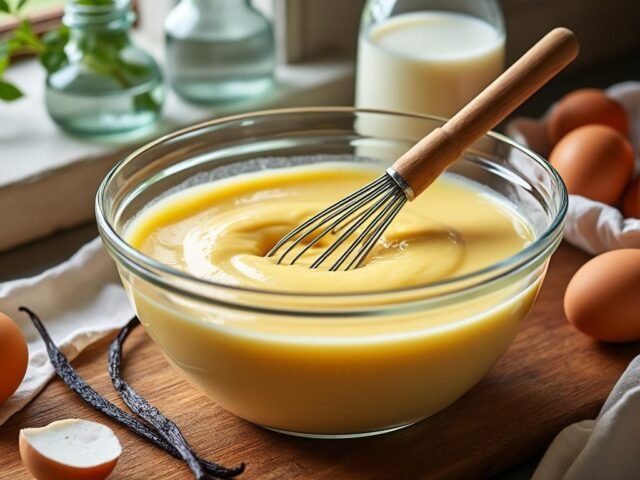 Recette crème pâtissière