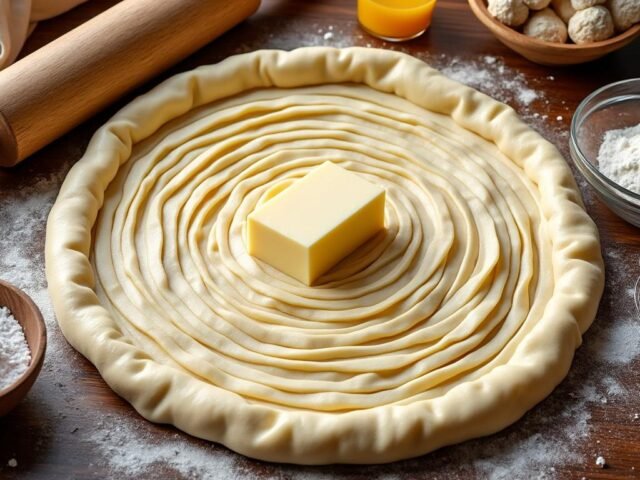Recette pâte feuilletée inversée